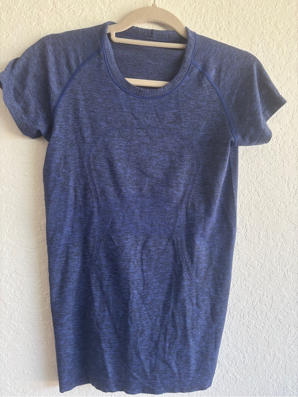 Lululemon Blue Athletic T-Shirt Women’s Activewear Workout Top